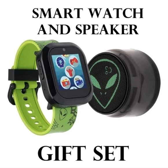 New Boys Silicone Strap Smartwatch Watch STEM TOY and Bluetooth Speaker Bundle T - Picture 1 of 9
